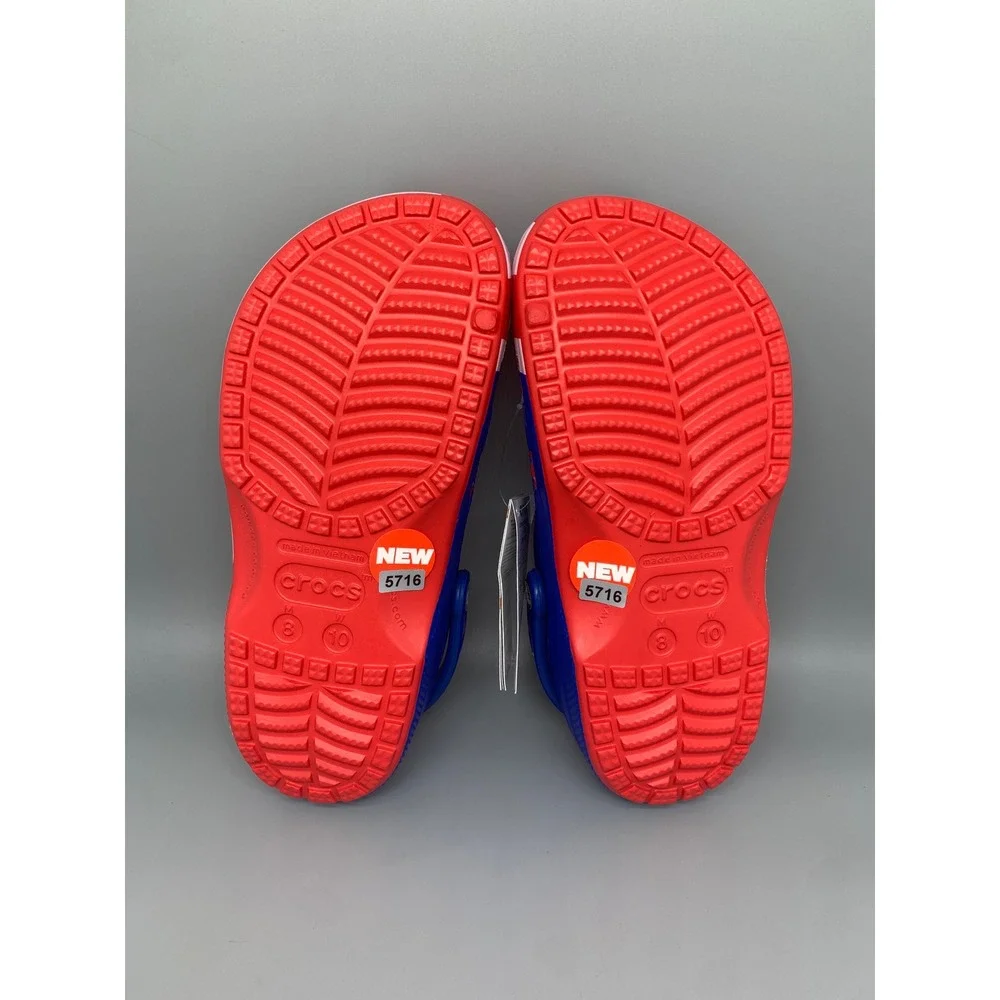 Crocs Classic American Flag Clogs 205974-90H Men's Sz 8 NEW